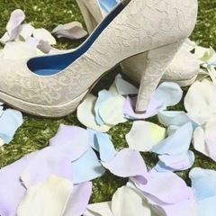 BENIR ベニル　ウェディングシューズ　35の画像