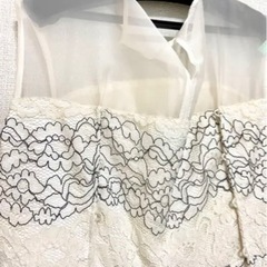 エメ　aimer 白　結婚式　二次会　ドレスの画像