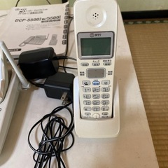 NTT 電話機　子機の画像