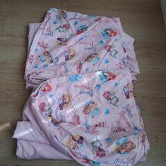 【決まりました！】ディズニープリンセス　シングルサイズ　掛け布団...