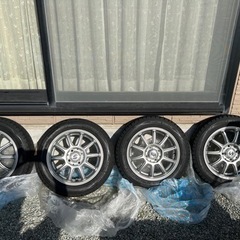 ⭐️受渡し終了⭐️軽自動車用　スタッドレスタイヤ　アルミホイールの画像