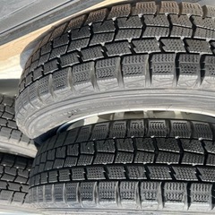 ⭐️受渡し終了⭐️軽自動車用　スタッドレスタイヤ　アルミホイールの画像