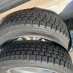 ⭐️受渡し終了⭐️軽自動車用　スタッドレスタイヤ　アルミホイールの画像