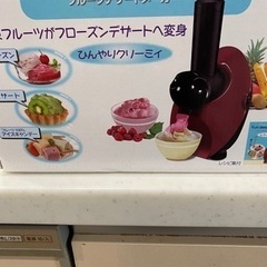 お値下げ！美品　フルーツデザートメーカーの画像