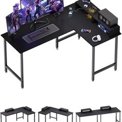 自宅引取り500円引き‼️新品⭐️ゲーミングデスク PCデスク ...