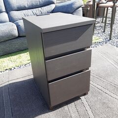 ニトリ ナイトテーブル サイドテーブル 収納 コンセント付き　/...