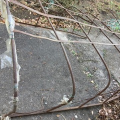 ビニールハウス骨組み　倉庫屋根骨組み