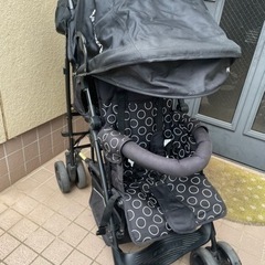 日本育児 kinderwagon 2人乗りベビーカーの画像