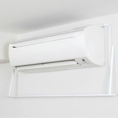 エアコンハンガー　洗濯物干しの画像