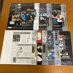 【値下げしました！】【LD】ジャイアントロボ THE ANIMATION 地球が静止する日 全7巻セットの画像