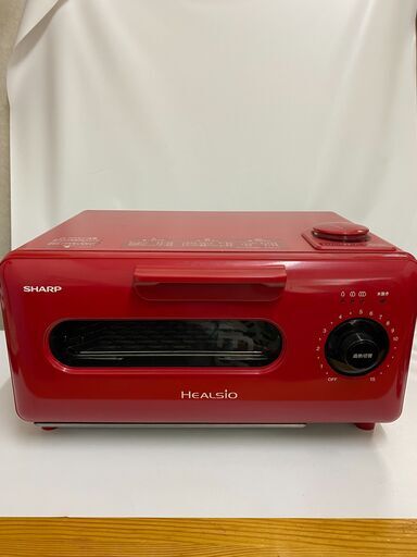 美品 SHARP ヘルシオ ウォーターオーブン 2016年製 AX-H1 レッド
