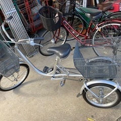 大人用三輪車☆92085ナチュラルフロー美品