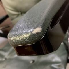【リサイクルストアスターズ城西店】Gravina 1人用 リクライニングチェア 肘付き 収納式オットマン付 家具 椅子 グリーンの画像