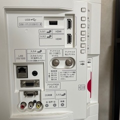 24型TV 短時間なら視聴可能です！SHARP テレビの画像