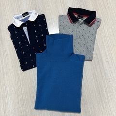 ニット&半袖ポロシャツ　Mサイズ