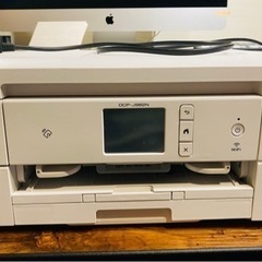 ブラザー A4インクジェット複合機 DCP-J982N-W（イエ...