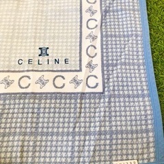 【取引決定】 CELINE  毛布140×200㎝シングル♪