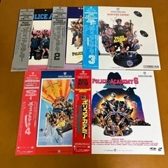 【値下げしました！】【LD】ポリスアカデミー 5作品まとめて！