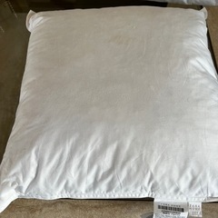 未使用　ZARA HOME ザラホーム   クッションフィリング　羽毛　45×45cmの画像