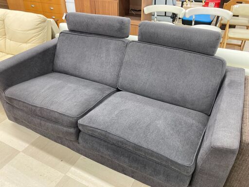 2人掛けソファー　ベｶﾞｺｰﾎﾟﾚｰｼｮﾝ　ｸﾞﾚｰ