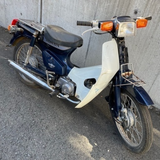 ホンダ　スーパーカブ　カスタム　50cc ブルーメタ　4