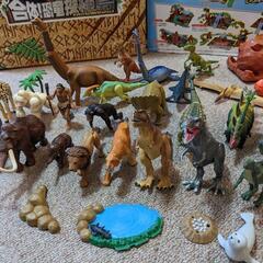 最終値下げ■アニア 恐竜 おもちゃ まとめ売り 恐竜探検島 の画像