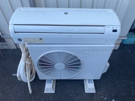 実働　コロナルームエアコン　RC-2220R 冷房専用　2019年