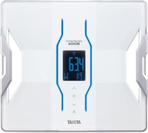 【処分】タニタ 体組成計定価17,000円 スマホ 日本製 ホワイト RD-906 WH /スマホでデータ管理 インナースキャンデュアル