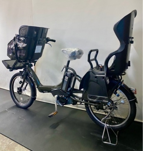 関東全域送料無料 保証付き 電動自転車 ブリヂストン アンジェリーノ 20インチ 8.9ah 3人乗り 緑