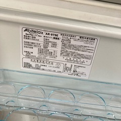 2ドア冷蔵庫　96リットルの画像