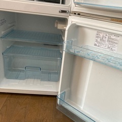 2ドア冷蔵庫　96リットルの画像