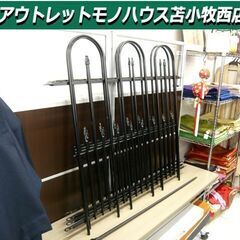 アイアンフェンス 柵 ガーデンフェンス 横幅 約122cm 4枚...