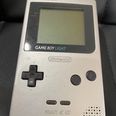 ゲームボーイライト　シルバー　本体