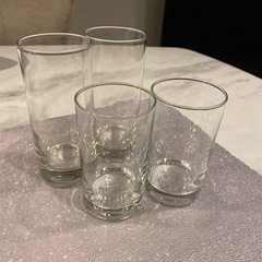 シンプルグラス4個