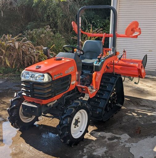 鹿児島発　クボタ　17馬力　パワクロ　トラクター　パワステ　モンローオート　動画あり