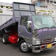エルフ　2ｔ　低床　カスタムカラー　シャーシレッド　令和5年10月