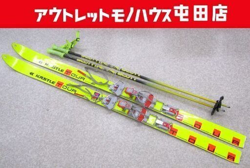 KASTLE 山スキー 165cm TOUR RANDONNEE ジルブレッタ/silvretta404 ビンディング ケスレー 札幌市北区屯田
