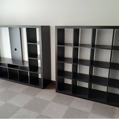 ★差し上げます★ IKEA KALLAX ユニットシェルフ&テレビ台