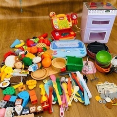 おままごとセット　キッチン、レジスター、パソコン　まとめ売り　セット