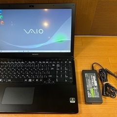 受付中！値下げ　SONY VAIO 薄型 15インチ オーナーメイドモデル 指紋認証 core i7 新品SSD フルHD 最新MS office グラボ搭載 ゲーミング