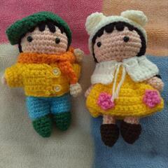 仲良し男の子と女の子