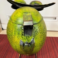 フクロウ置物の画像