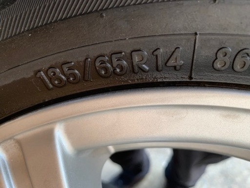 5H▲マルチ！アルミホイール！5穴！185/65R14！