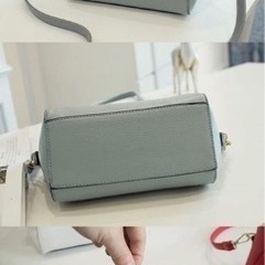 レザークラフト用 レディース ショルダーバッグ 型紙の画像