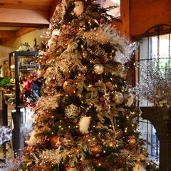 【大量OKです】クリスマスオーナメント ボール 4cm 古銅 ブロンズ 24個入りの画像