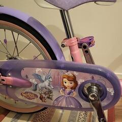 相談中 プリンセスソフィア 18インチ 子供用自転車 綺麗です
