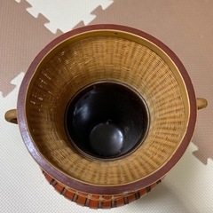 竹細工花瓶の画像