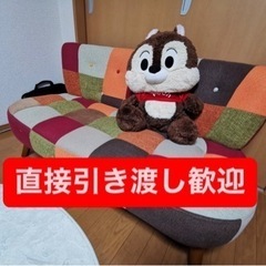 【至急】パッチワークソファ