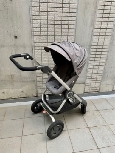 フットマフ付き　ストッケ　スクート2 ベビーカー　STOKKE