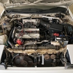 スプリンタートレノ　貴重なAE92型　4AG　旧車の画像